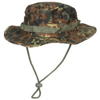 US GI chapeau de brousse, avec mentonnière, GI Boonie, Rip Stop, camouflage