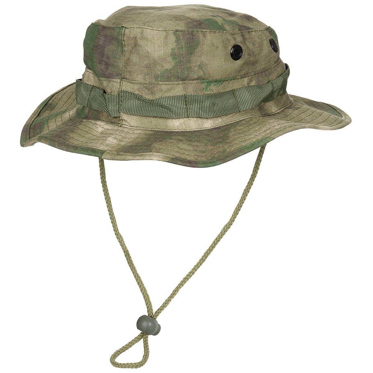 US GI Buschhut, mit Kinnband,  GI Boonie, R/S, HDT-camo FG