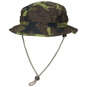 Boonie Outdoor chapeau ou chapeau de brousse en Rip Stop, CZ camouflage