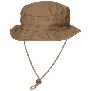 Boonie Outdoor Hut oder Buschhut aus R/S , coyote tan