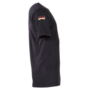 Bundeswehr maillot de corps tropical, noir, velcro, insigne de nationalité