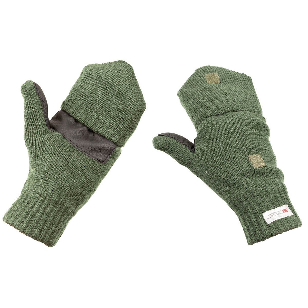 Gants tricotés, kaki, 3M+ Thinsulate