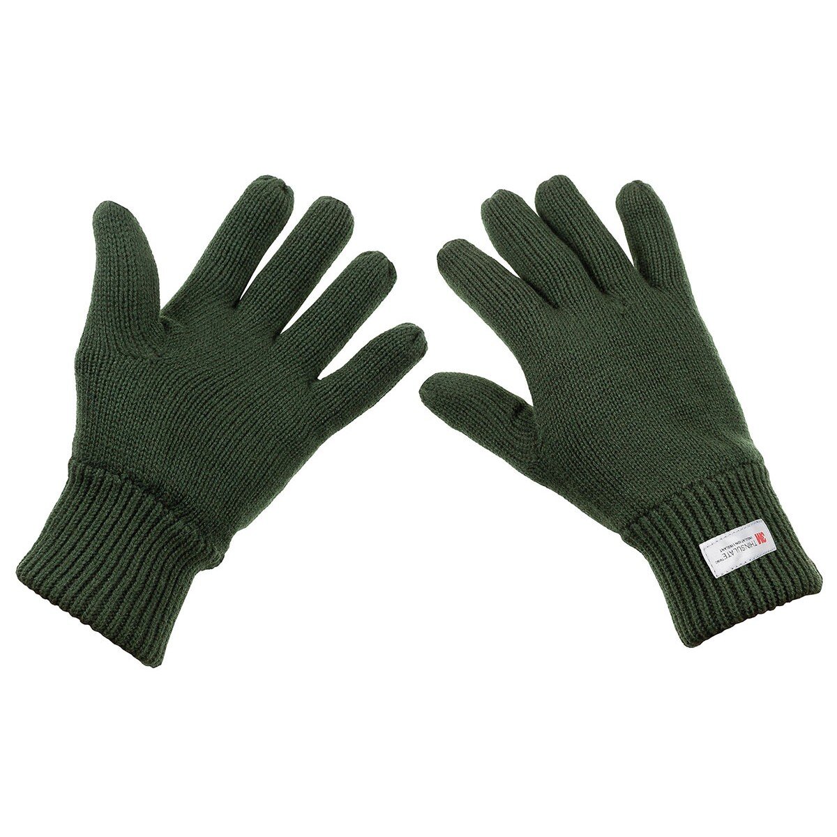 Gants tricotés, kaki 3M+ Thinsulate+ Insulation