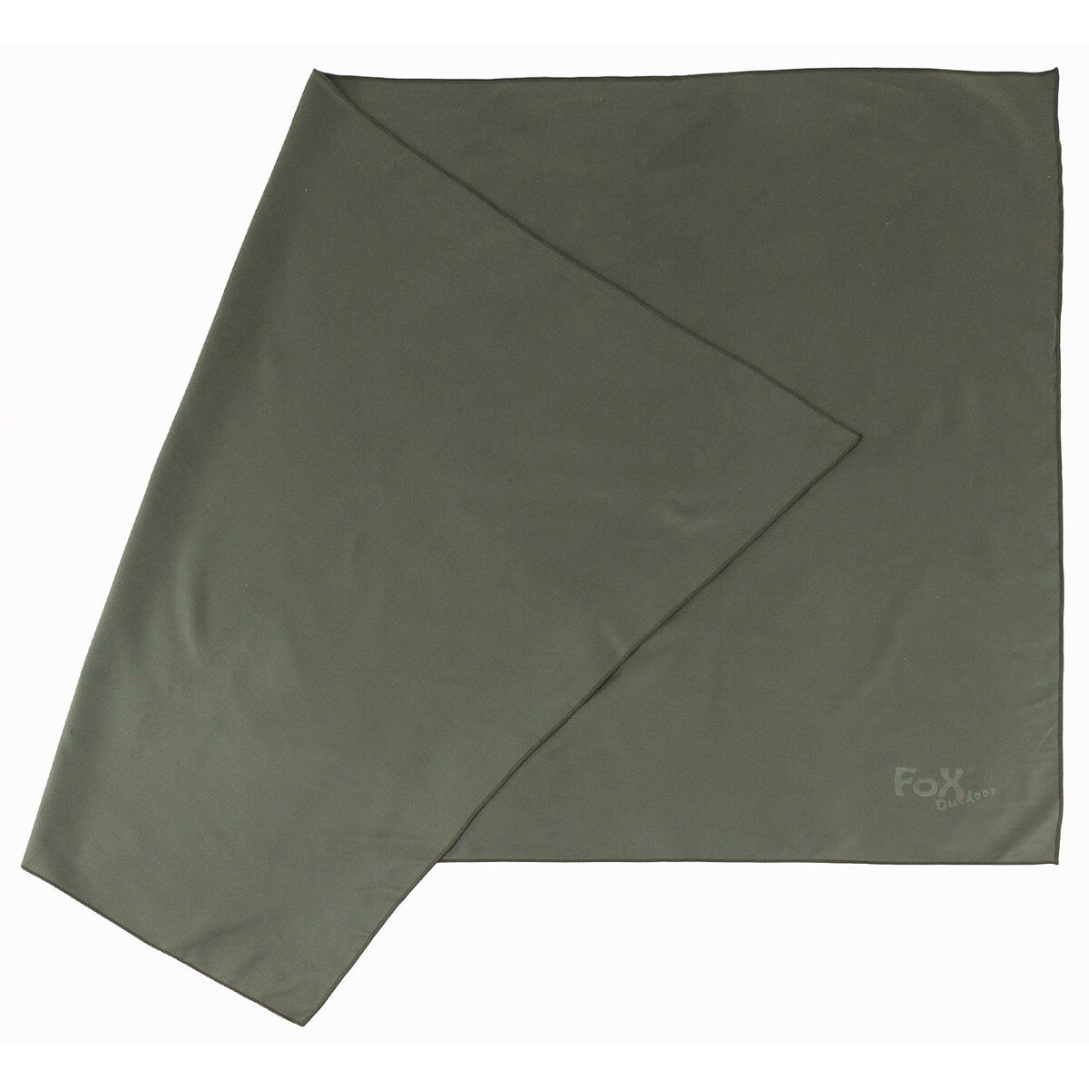 Chiffon en microfibre, "Quickdry" olive, env....