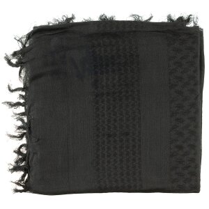 Scarf, "Shemagh",  supersoft, black