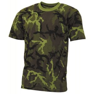 T-shirt pour enfants, "Basic", M 95 CZ camouflage, 140-145 g/m