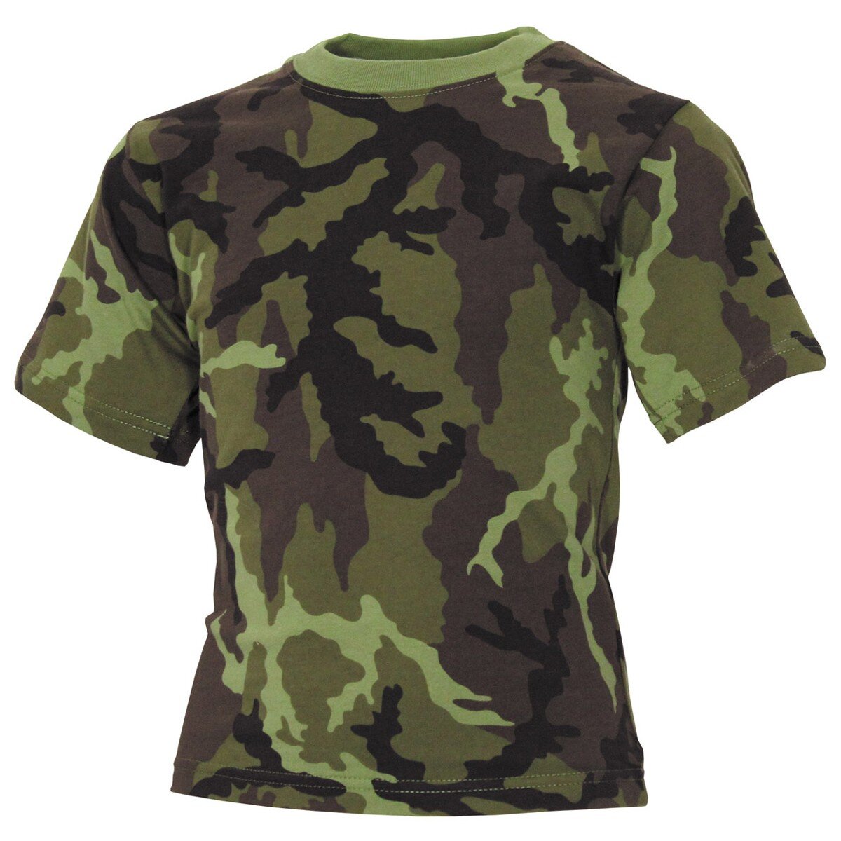 Kinder T-Shirt, M 95 CZ tarn, halbarm, 170 g/m²