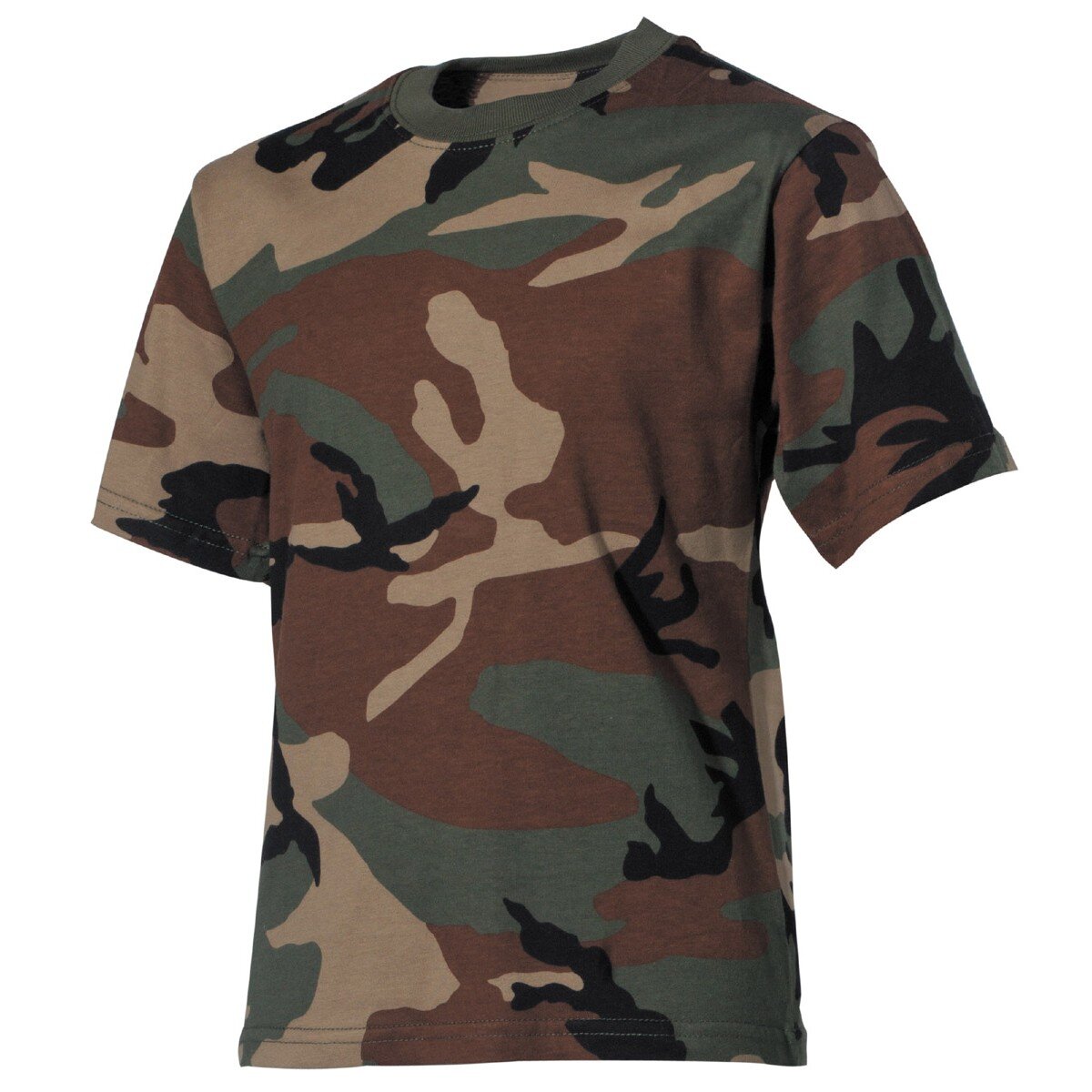 T-shirt pour enfants, woodland, demi-manches, 170 g/m²,