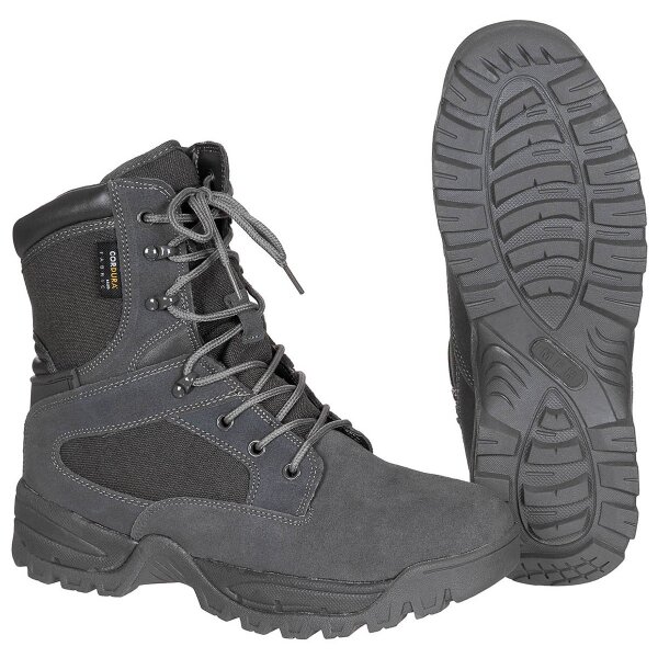 bottes, "Mission", Cordura, doublure, gris urbain