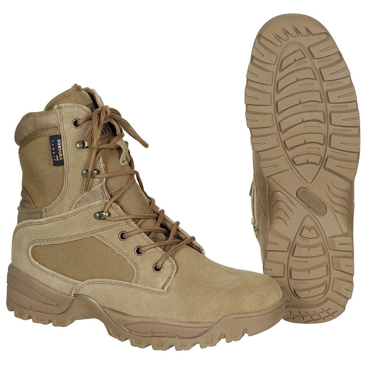 Boots, "Mission", Cordura, lined, coyote tan