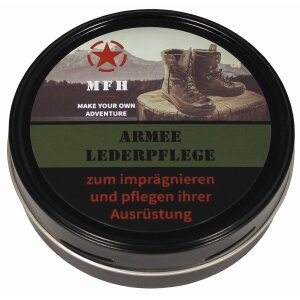 Cirage, "Army", noir, boîte de 150 ml