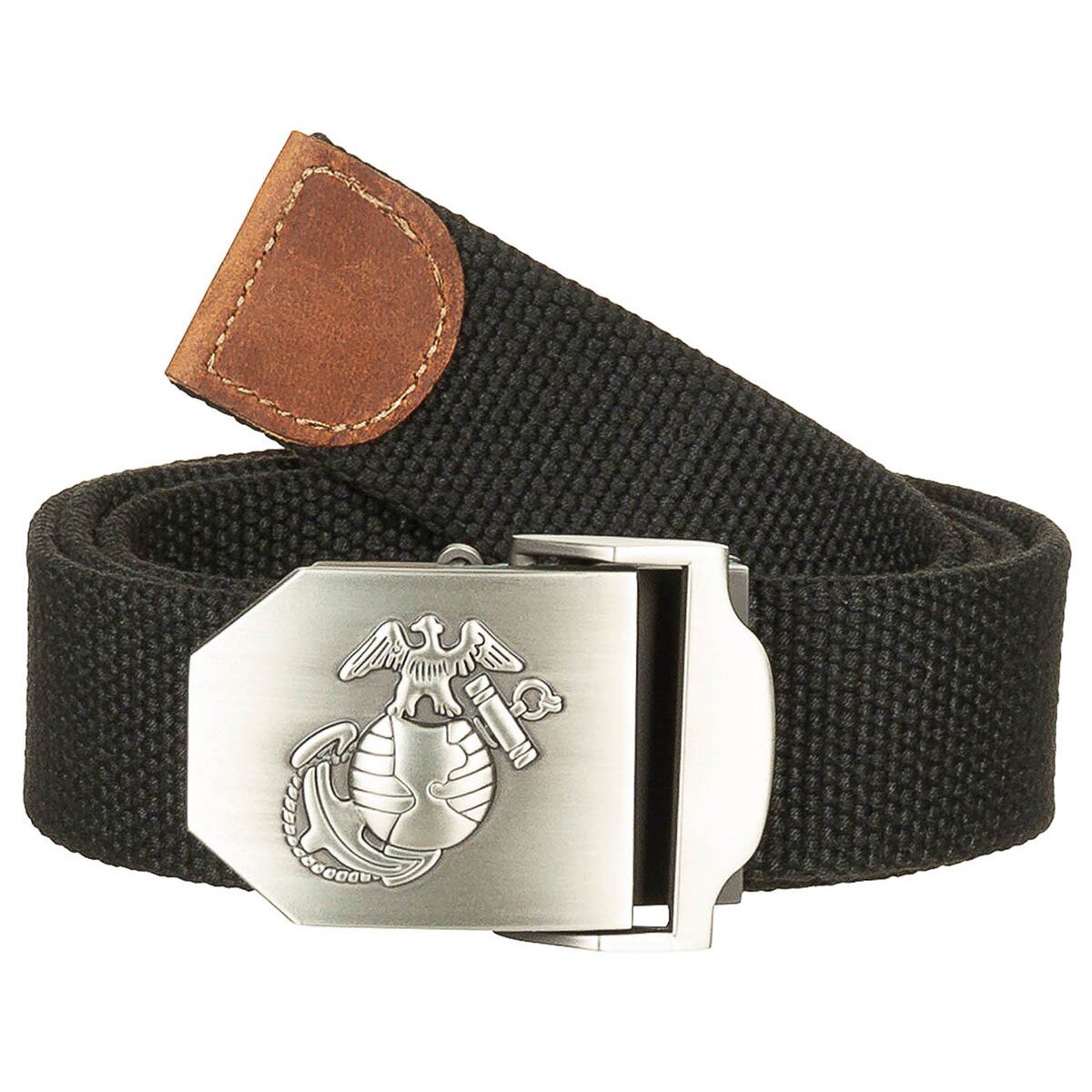 USMC ceinture, noir, environ 4 cm