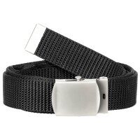 Ceinture, avec compartiment à monnaie, noir, env. 3,2 cm