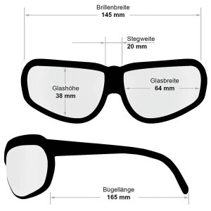 Lunettes de sport pour larmée, KHS, smoke