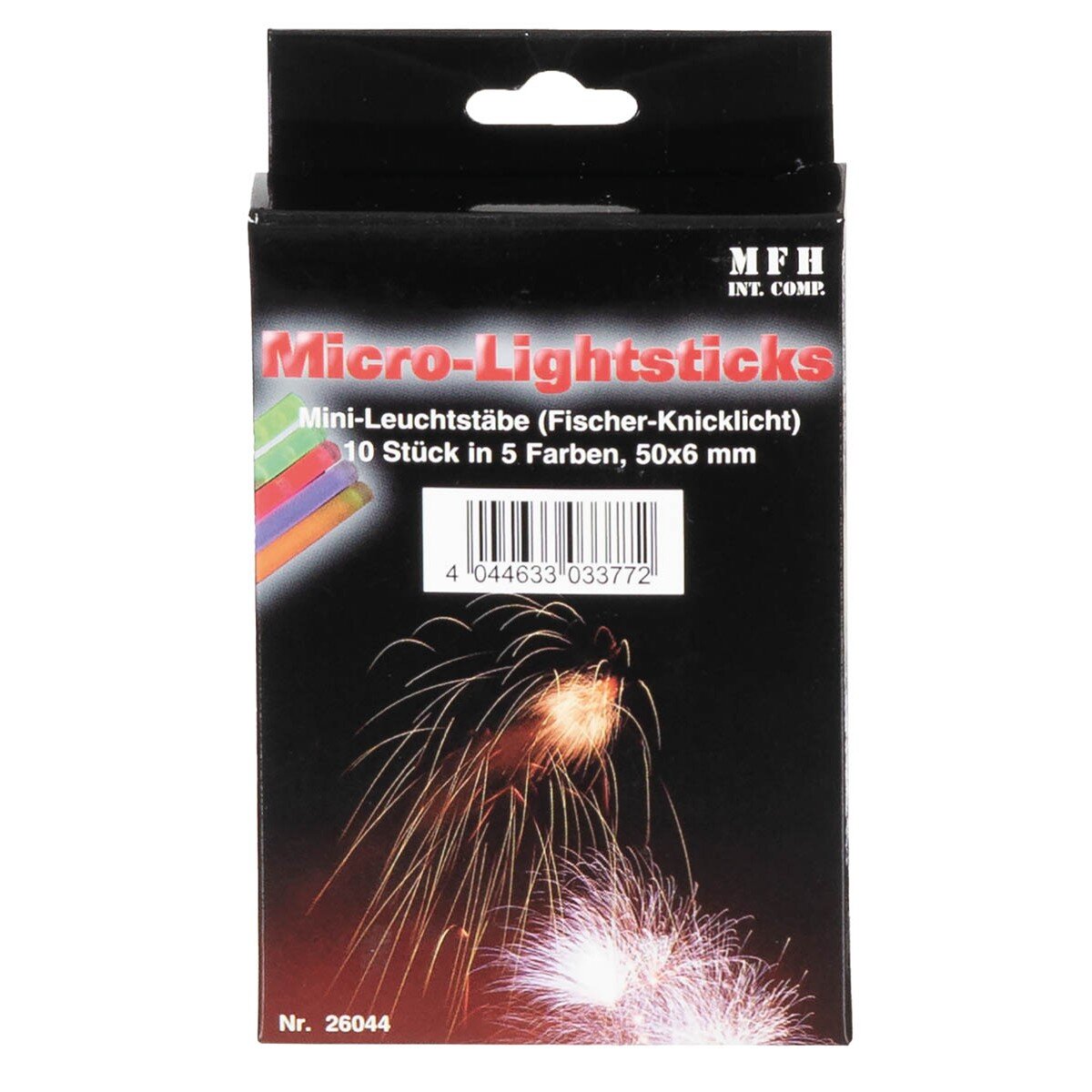 Bâton lumineux, Mini, (Fischer- Knicklicht), 10...