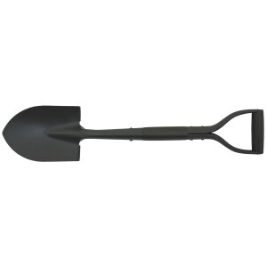 Shovel, "Type II", OD green, steel/wood