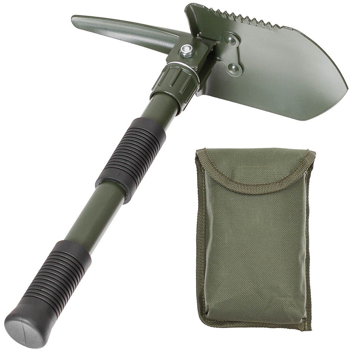 Mini Folding Shovel Set, 3 in 1, OD green