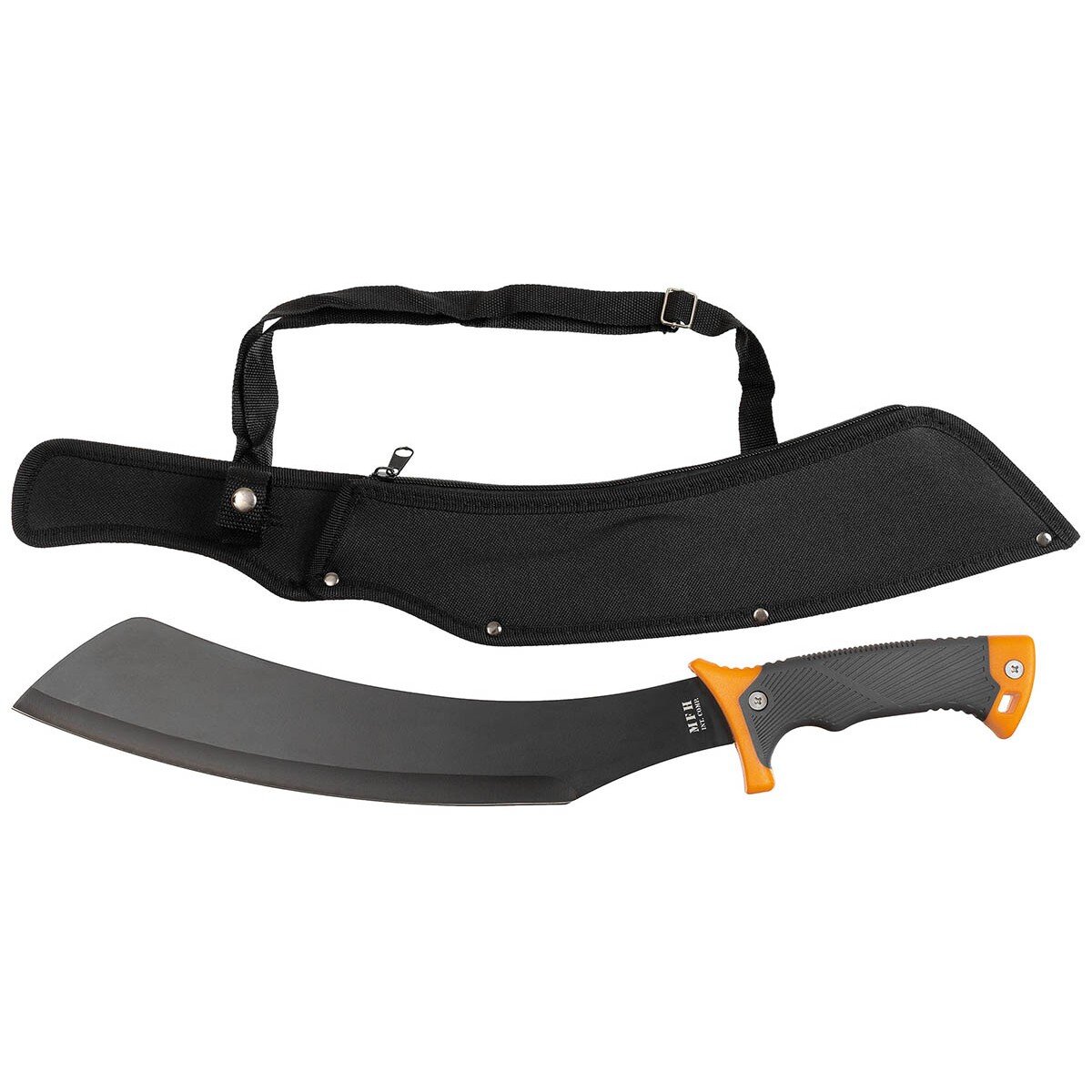 Machete, "Samurai", black, with nylon sheath