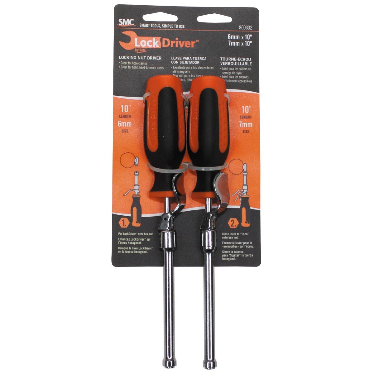 Outil, "Lock Driver", pack de 2