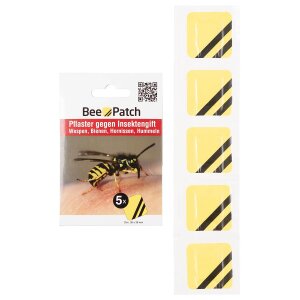 Patch anti-insectes, "Bee Patch", paquet de 5