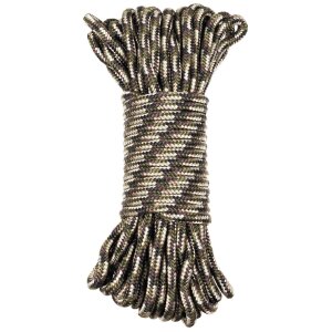 corde, camouflage, 9 mm, 15 m&egrave;tres