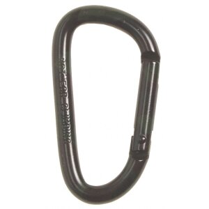 Carabiner, D 6 mm x 5,5 cm, camo