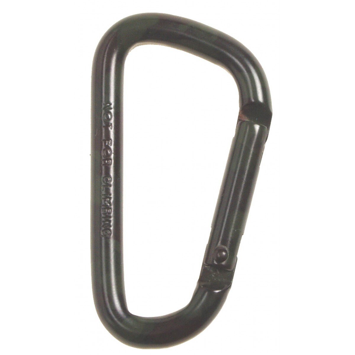 Carabiner, D 7 mm x 6,5 cm, camo