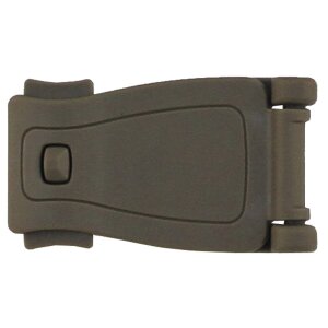 clip adaptateur, plastique, MOLLE, coyote tan