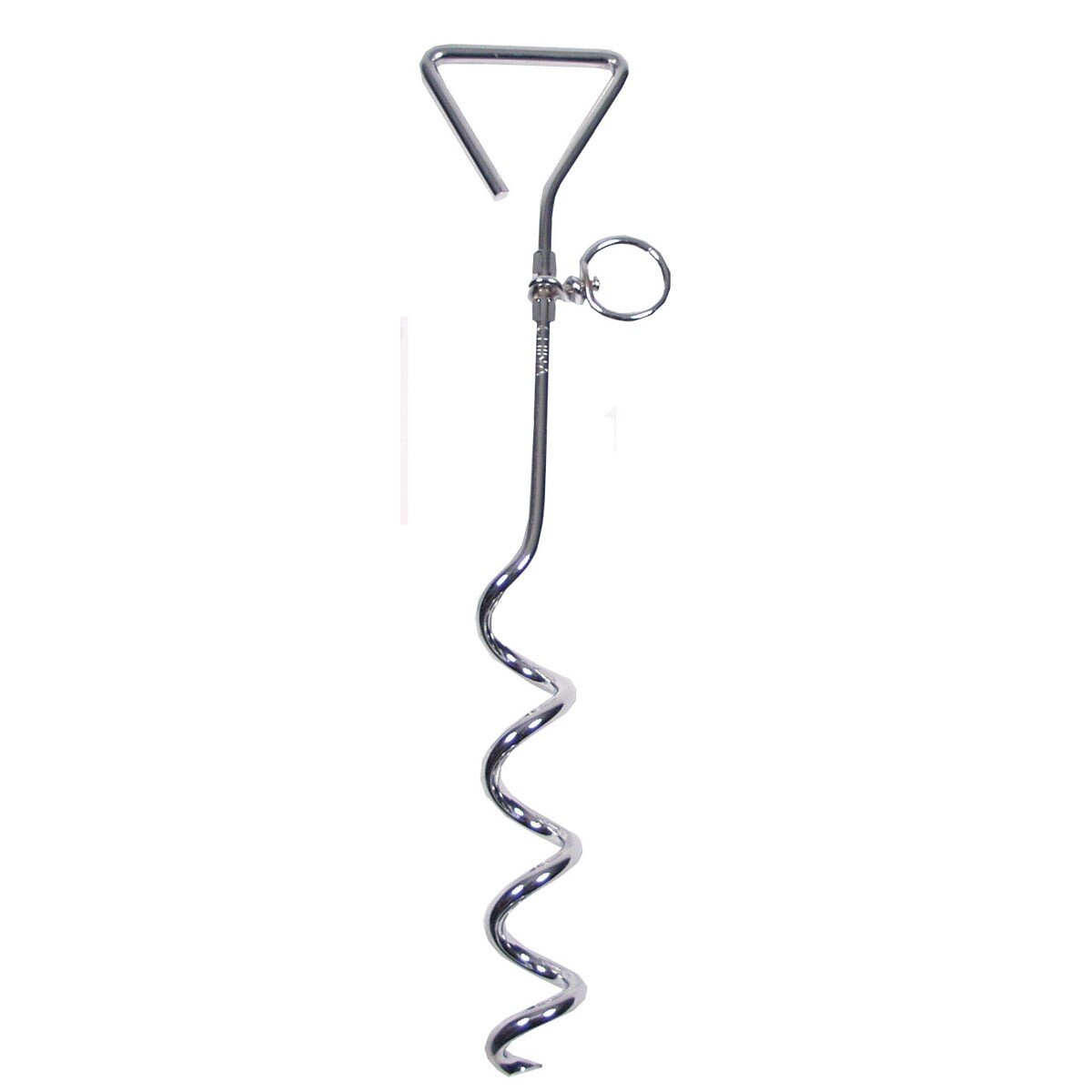 Spiral Tent Peg, Metal, 40 cm