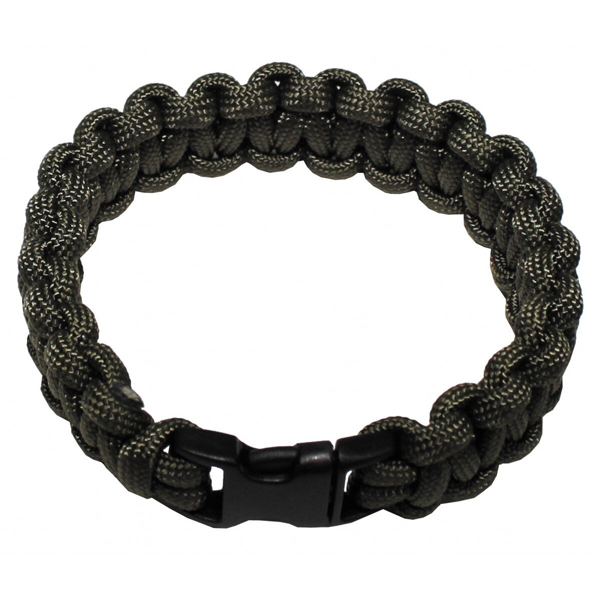 Bracciale, "Parachute Cord", oliva, larghezza...