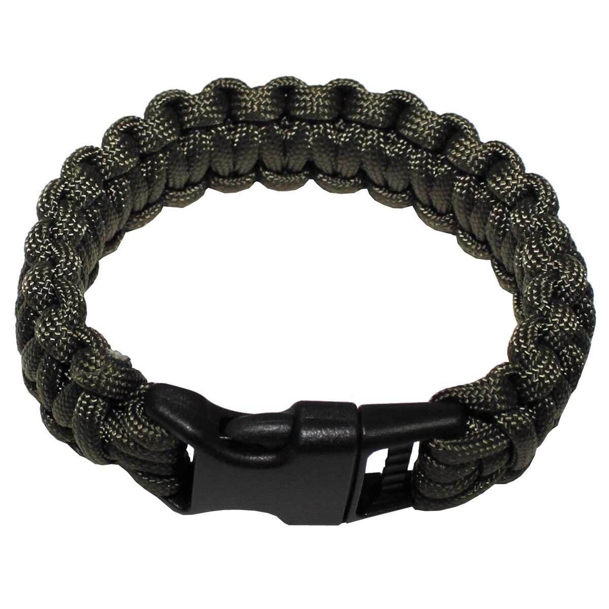 Bracciale, "Parachute Cord", oliva, larghezza...