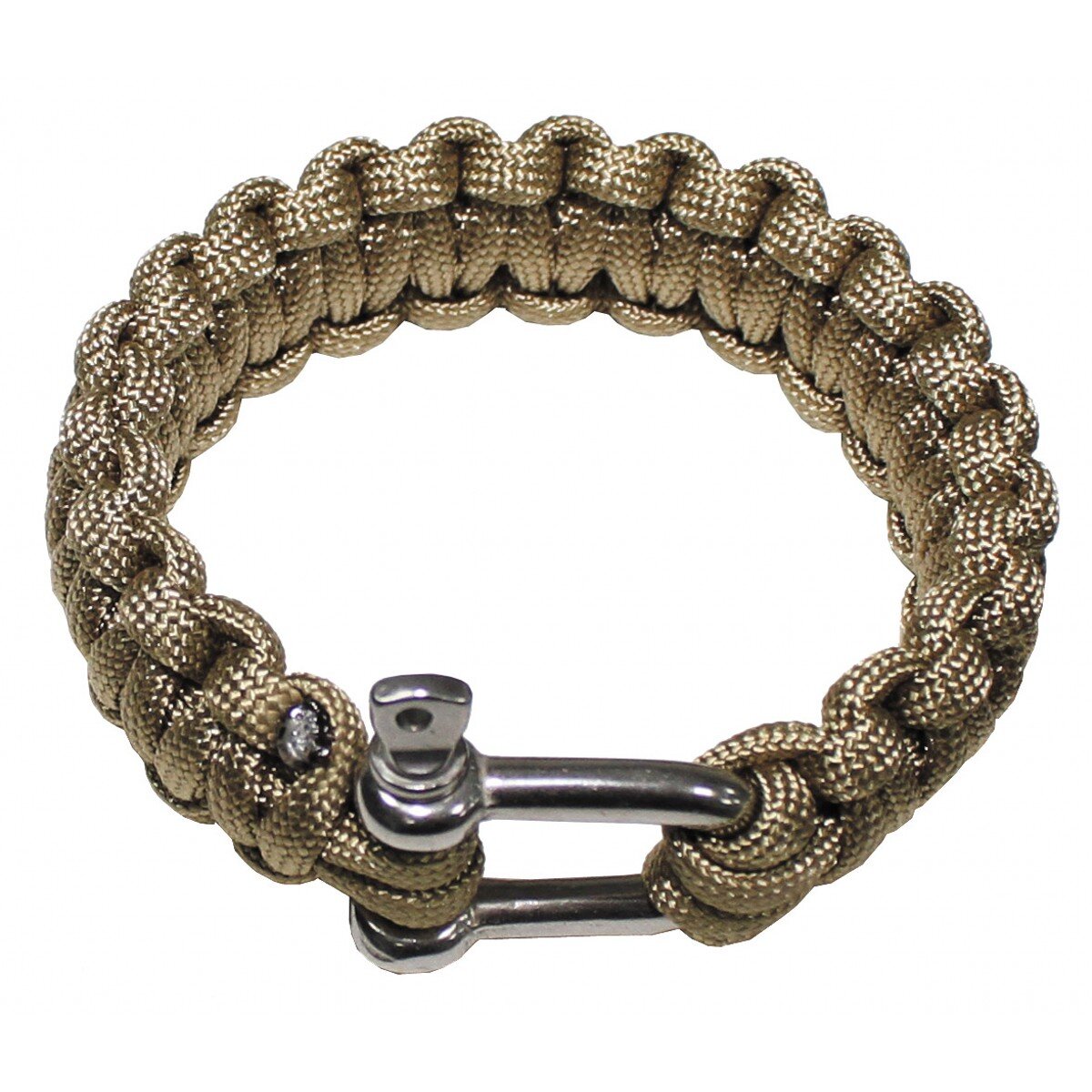 bracelet, "Parachute Cord", coyote tan, largeur...