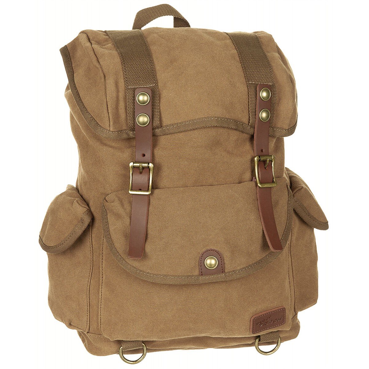 Rucksack, Canvas, "PT", braun