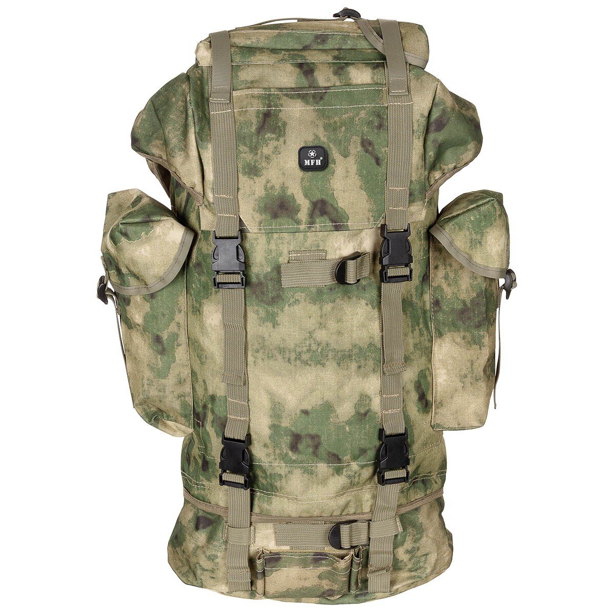 Bundeswehr Kampfrucksack, 65 l,  Alu-Aussteifung, HDT-FG