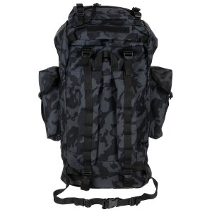 Bundeswehr Kampfrucksack, 65 l,  Alu-Aussteifung, night-camo