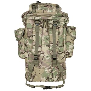 Bundeswehr Kampfrucksack, 65 l,  Alu-Aussteifung, op.-camo