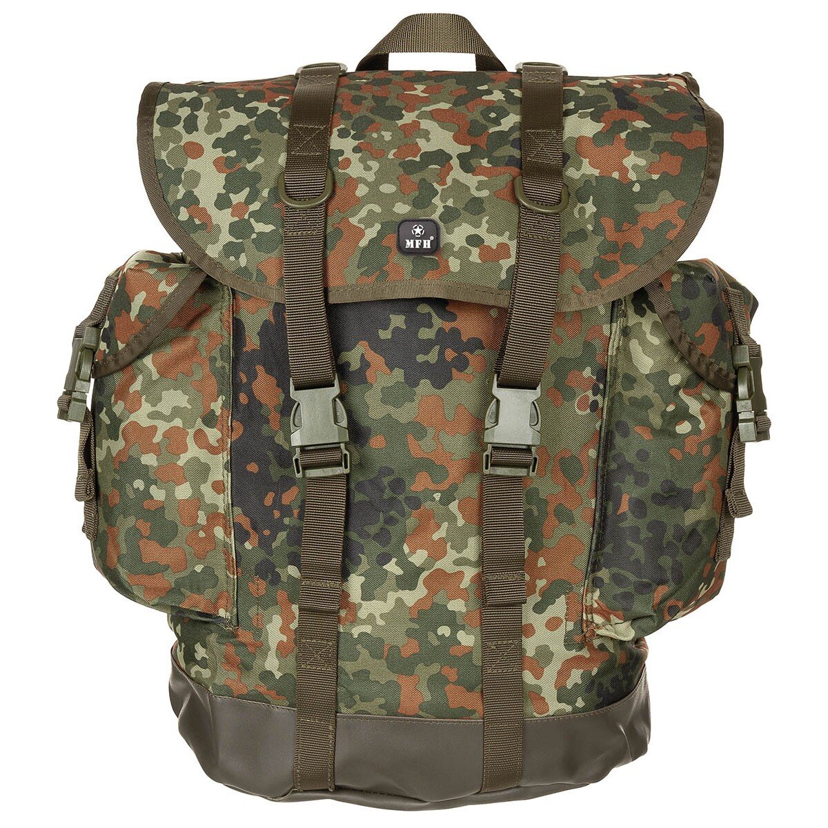 Bundeswehr Gebirgsrucksack,  neues Modell, flecktarn