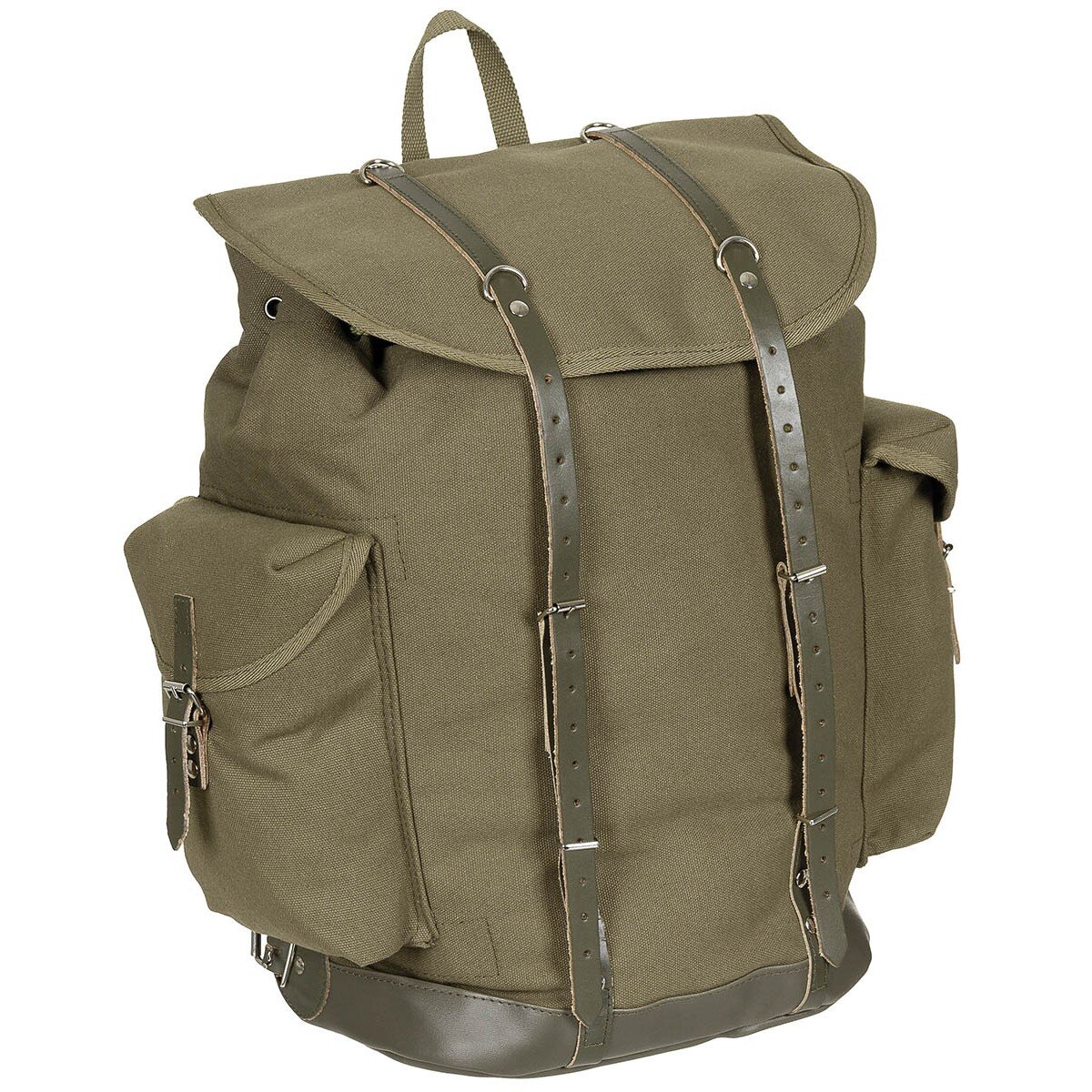 Bundeswehr Gebirgsrucksack,  altes Modell, oliv