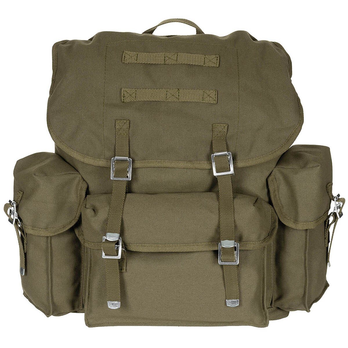 Bundeswehr sac à dos, kaki, canvas