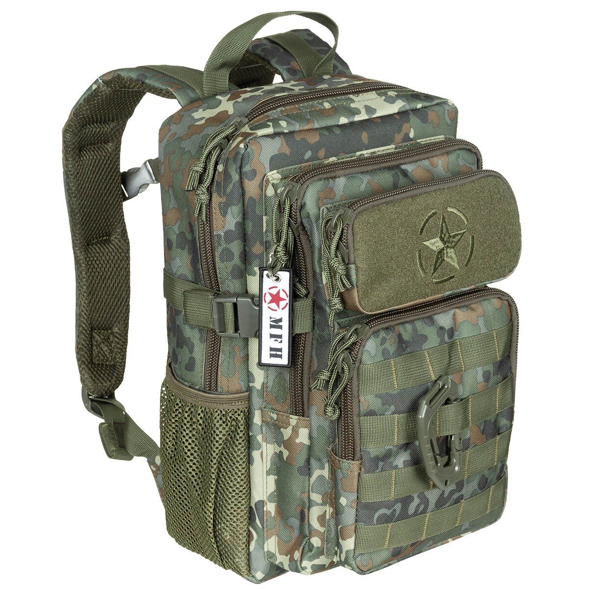 Wander-Rucksack, Assault, Youngster, flecktarn