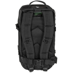 Outdoor-Rucksack, Assault I, Laser, schwarz