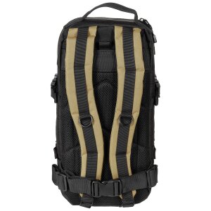 sac à dos, "Assault-Travel", Laser, noir-coyote tan