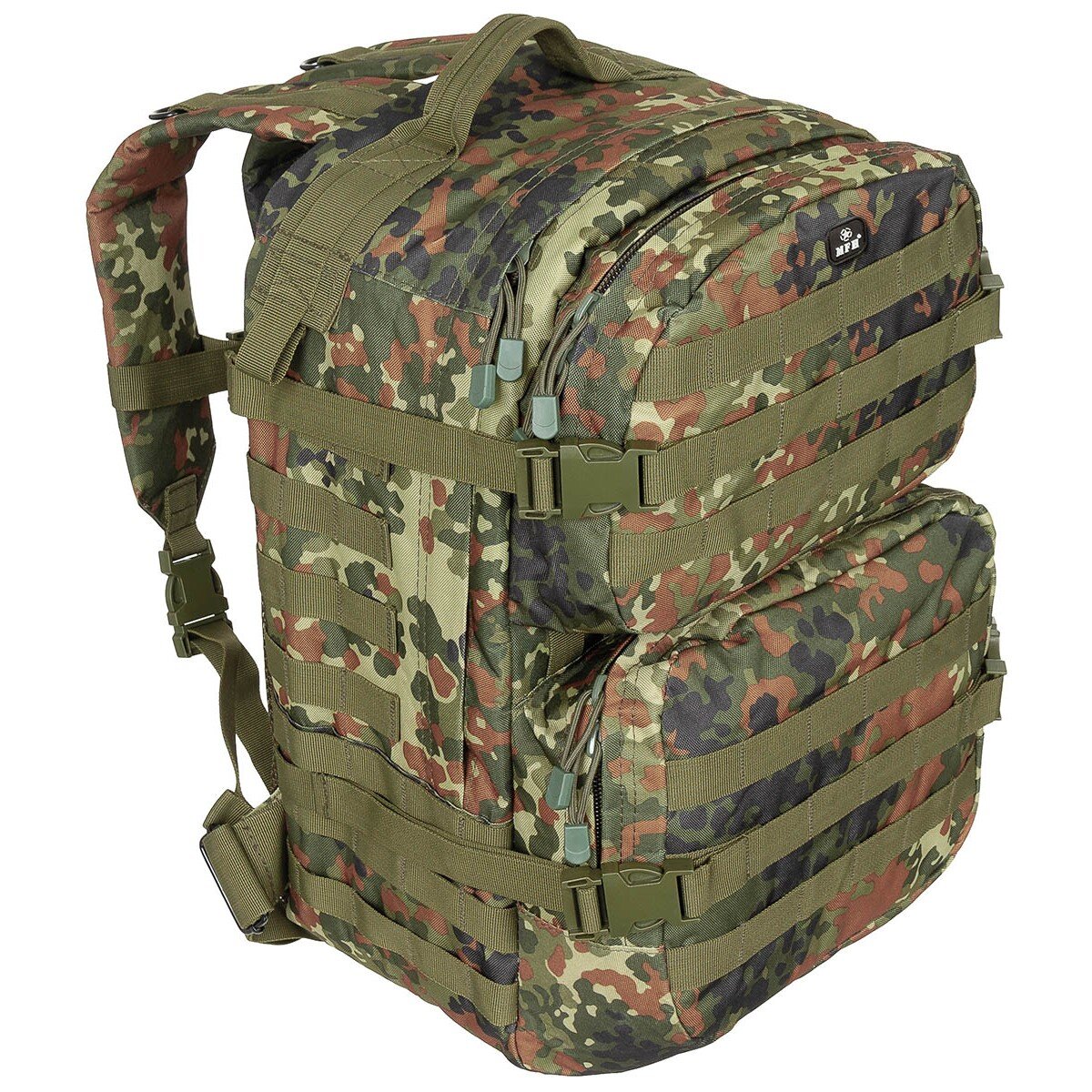 US Rucksack, Assault II, flecktarn