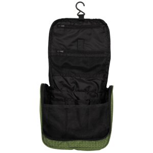 Sac de lavage de camping, kaki, Rip Stop, nylon