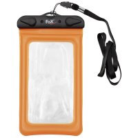 Étui pour smartphone, étanche, transparent, orange