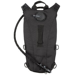 Sac dhydratation, avec poche en TPU, Extreme, 2,5 l, noir