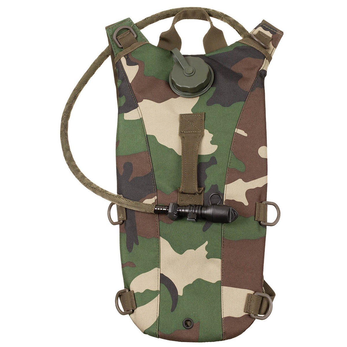 sac dhydratation, avec poche TPU, Extreme, 2,5 l, woodland