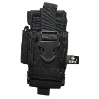 Porte-téléphone portable, "MOLLE", noir, réglable