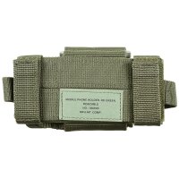 porte téléphone portable, "MOLLE", kaki, réglable