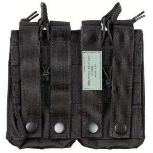 Sacoche modulaire de trekking, "MOLLE", noir